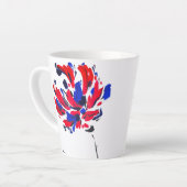 Fleur éclatée カフェラテマグ (左アングル)