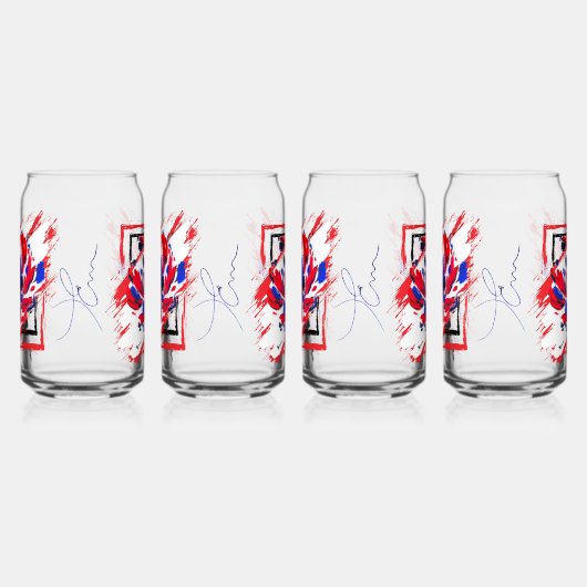 Fleur éclatée ガラス缶 (左)