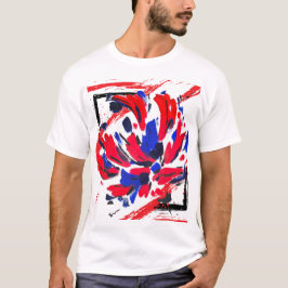 Fleur éclatée tシャツ