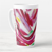 Fleur montante カフェラテマグ (左アングル)