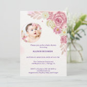 Fleur rose 招待状 (スタンド正面)