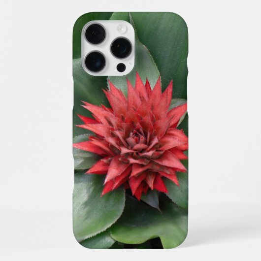 - Fleur rouge tropicale iPhoneケース (裏面)