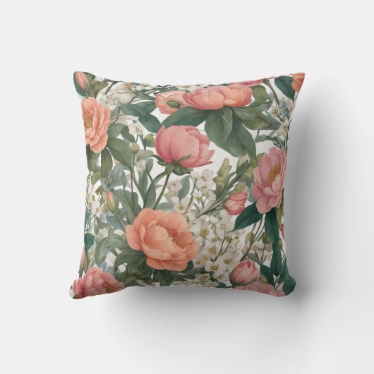 Fleurs クッション (裏面)