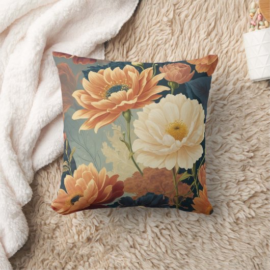 Fleurs クッション (ブランケット)
