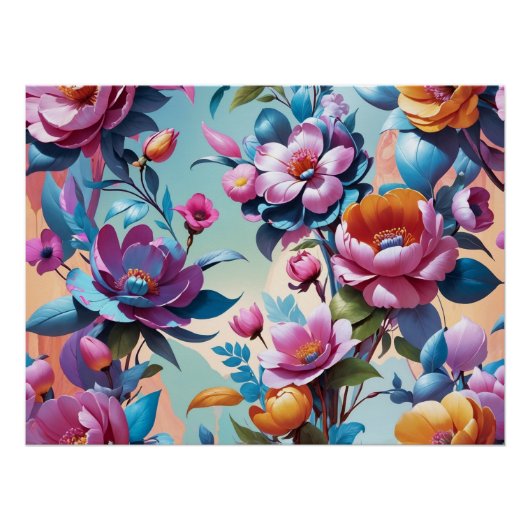 Fleurs ポスター (正面)