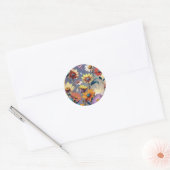 Fleurs ラウンドシール (封筒)