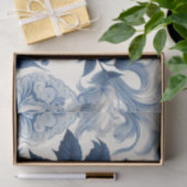 Fleurs bleue et blanches 薄葉紙 (ギフト)