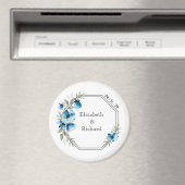 Fleurs bleues マグネット (インサイチュ (食洗機))