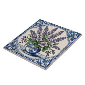 Fleurs couleur lilas タイル (側面)