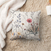 Fleurs des champs クッション (ブランケット)