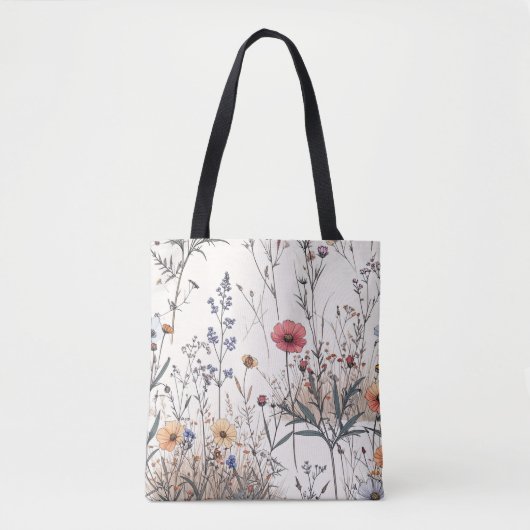 Fleurs des champs トートバッグ (正面)