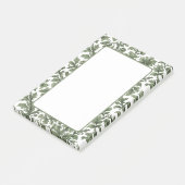 fleurs et feuilles vertes ポストイット (アングル)