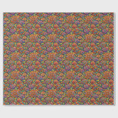 fleurs full color ラッピングペーパー (フラット)
