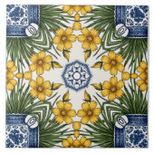 Fleurs jaunes 1 タイル (正面)