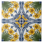 Fleurs jaunes 3 タイル (正面)