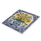 Fleurs jaunes 4 タイル (側面)