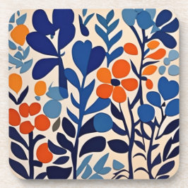 fleurs retro 70's コースター