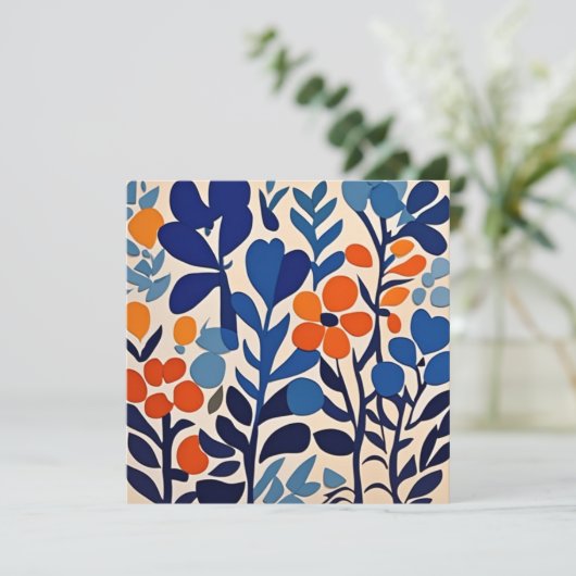 fleurs retro 70's シーズンカード (スタンド正面)