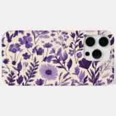 Fleurs sauvages en nuances de violet 💜 Case-Mate iPhoneケース (裏面 (横))