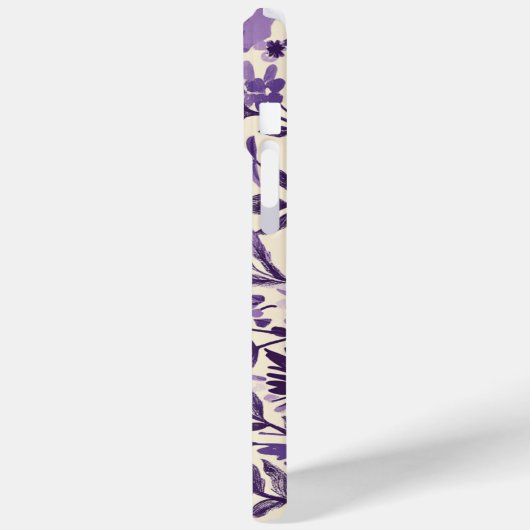 Fleurs sauvages en nuances de violet 💜 Case-Mate iPhoneケース (裏面 / 左)