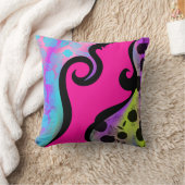 fleurs vertes クッション (ブランケット)