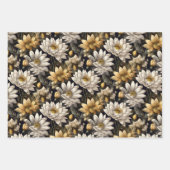 fleurs vintages ラッピングペーパーシート (正面2)