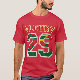 FLEURY 29ワイルドゴアリーフラワーミネソタプロ氷ホック Tシャツ