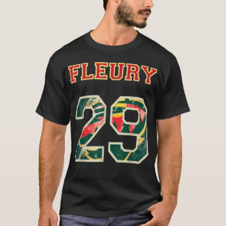 FLEURY 29ワイルドゴアリーフラワーミネソタプロ氷ホック Tシャツ