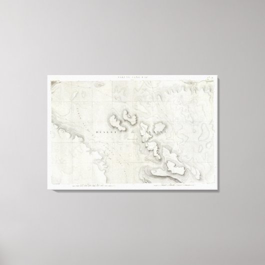 Fleuve Sans Eau、エジプト キャンバスプリント (正面)