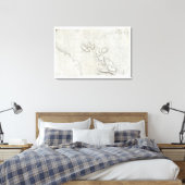 Fleuve Sans Eau、エジプト キャンバスプリント (インサイチュ (寝室))