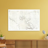 Fleuve Sans Eau、エジプト キャンバスプリント (インサイチュ (リビング))