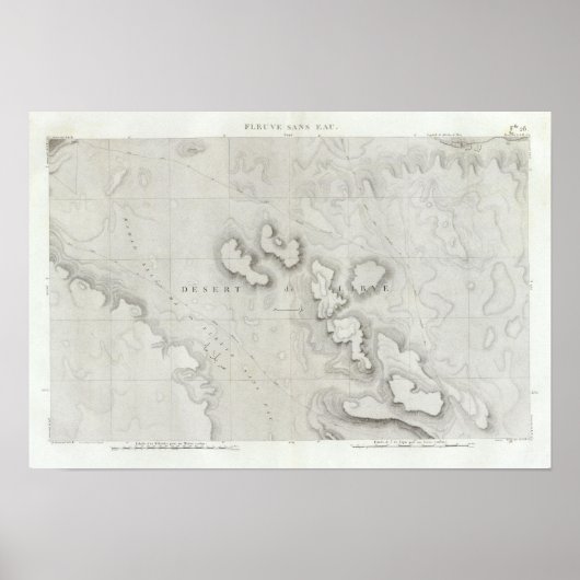 Fleuve Sans Eau, Egypt ポスター (正面)