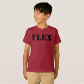 "FLEX"男の子のTシャツ Tシャツ (正面フル)