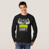 Flex Bu二頭筋持上げ Tシャツ (正面フル)