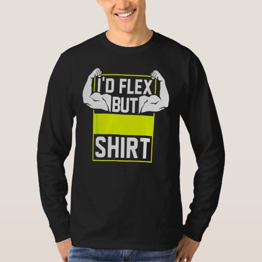Flex Bu二頭筋持上げ Tシャツ (正面)