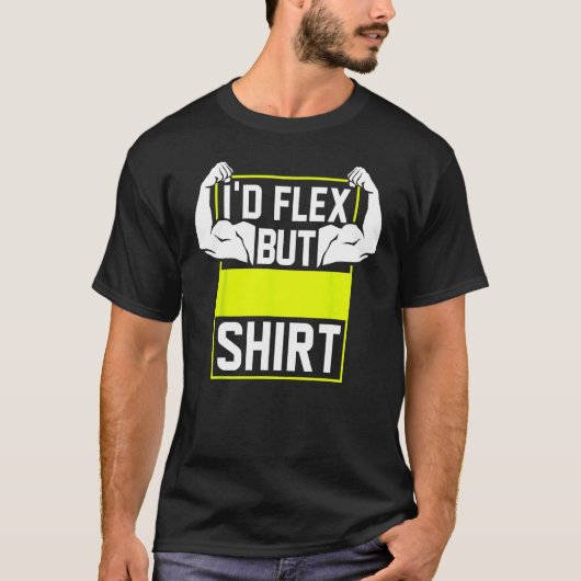 Flex Bu二頭筋持上げ Tシャツ (正面)
