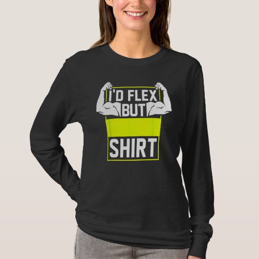 Flex Bu二頭筋持上げ Tシャツ (正面)