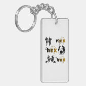 Flex. Hex. Vex. ボディポジティブで多様な魔女たち キーホルダー (正面左)