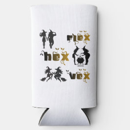 Flex. Hex. Vex. ボディポジティブで多様な魔女たち スリム缶クーラー