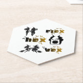 Flex. Hex. Vex. ボディポジティブで多様な魔女たち ペーパーコースター (アングル)