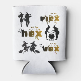 Flex. Hex. Vex. ボディポジティブで多様な魔女たち 缶クーラー