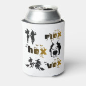 Flex. Hex. Vex. ボディポジティブで多様な魔女たち 缶クーラー (缶裏面)