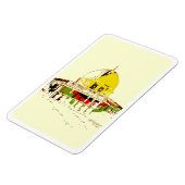 Flex the Glory:ロックドームのフレキシブル マグネット (左側)