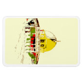 Flex the Glory:ロックドームのフレキシブル マグネット (横)