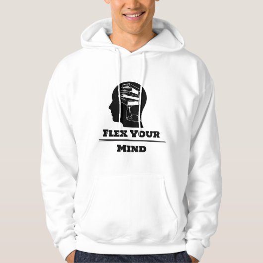 Flex Your Mind Hoodie パーカ (正面)