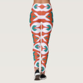 Flexiフィット数々のカラー「Ratti_Art_Arts」レギンス レギンス (裏面)