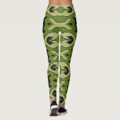 Flexiフィット数々のカラー「Ratti_Art_Arts」レギンス レギンス (裏面)