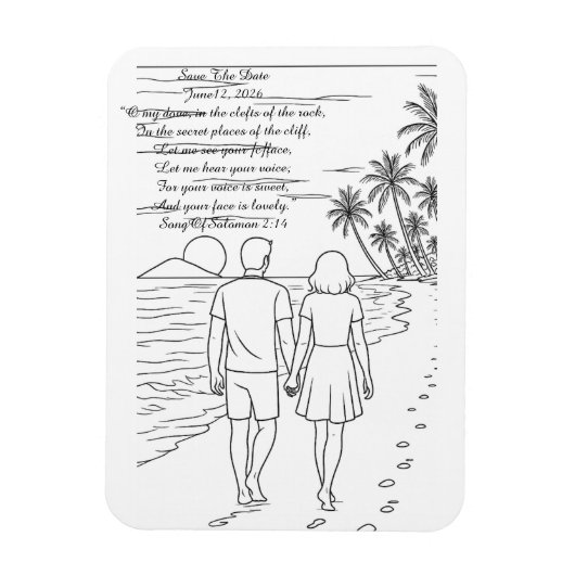 Flexible Photo Magnet マグネット (縦)