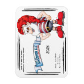 Flexible Photo Magnet マグネット (縦)