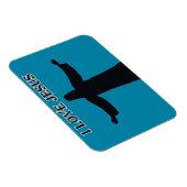 Flexible Photo Magnet  i love jesus  マグネット (右側)